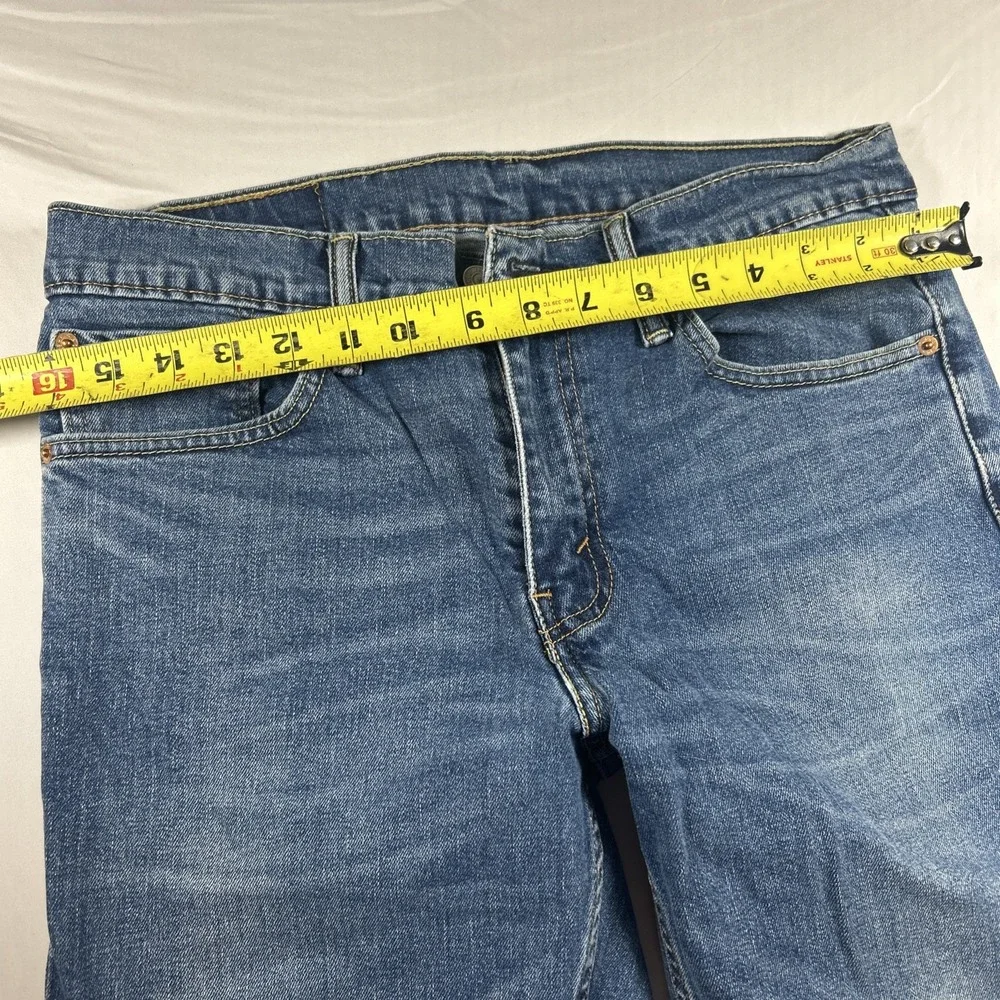 Levis 511 Slim Fit Jeans Mens 33x32 Medium Wash Blue Denim Pants